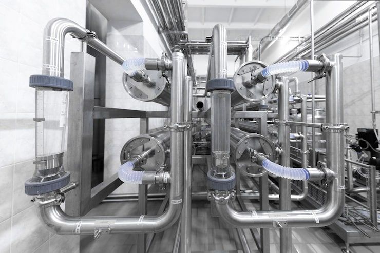 Instalații sanitare pentru hale și spații de producție